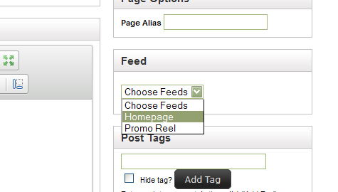SAMPLE – The HOMEPAGE Feed