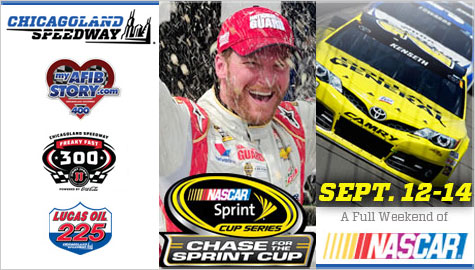 Win a pair of tickets to NASCAR Sprint Cup Weekend!