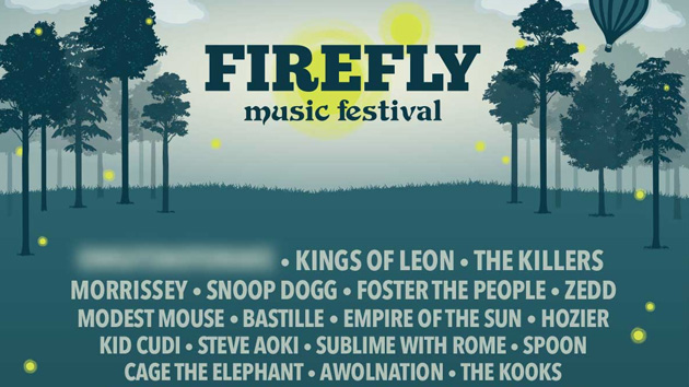 Firefly Music Festival Line-Up