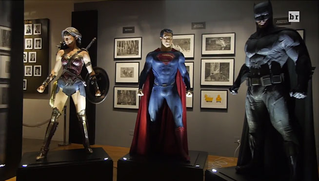 Video: Up-close Look at Batman, Superman & Wonder Woman Suits