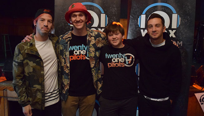 Pictures: 101WKQXperience – twenty one pilots