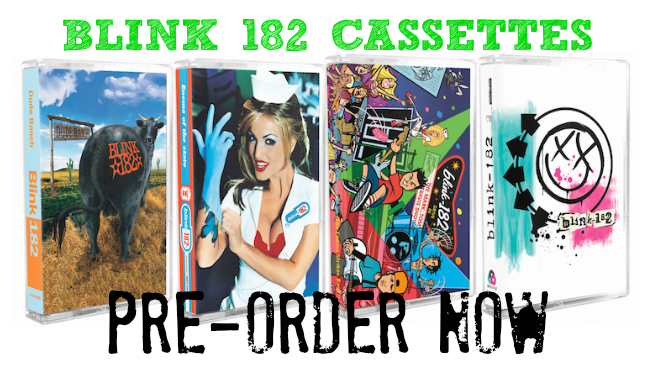 Blink 182 Re-Releasing Albums on CASSETTE!!