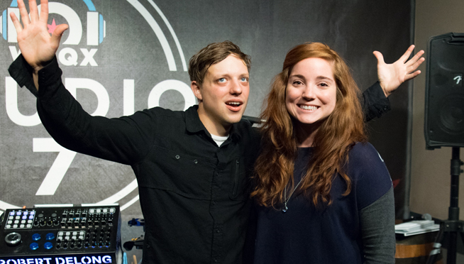 Pictures and Video: Robert DeLong in Studio 7