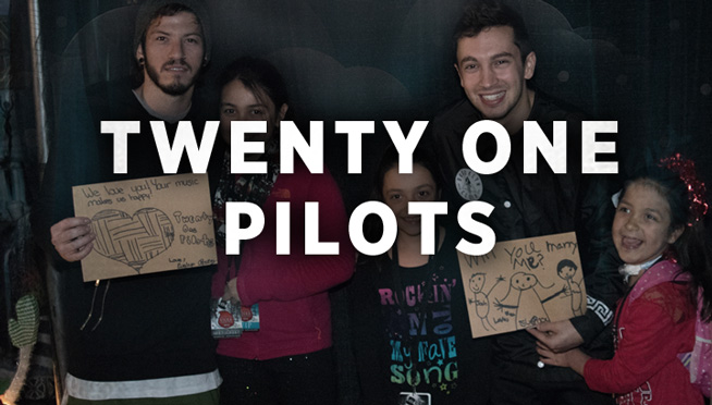 Pictures: Meet & Greet with Twenty One Pilots at #TNWSC