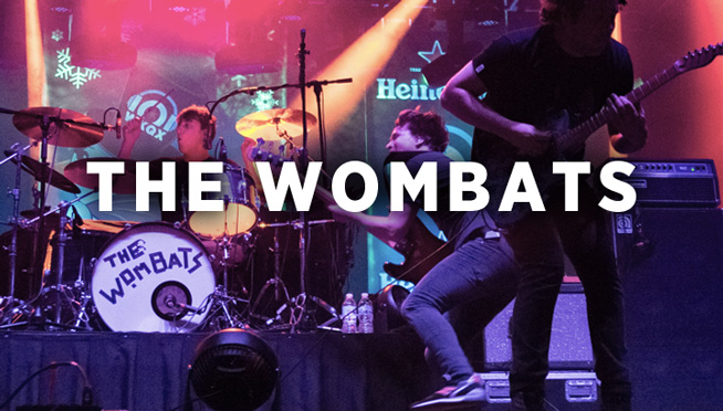 Pictures: The Wombats at #TNWSC