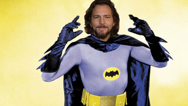 Vedder-Man and his Daughter Cover the Batman Theme Song