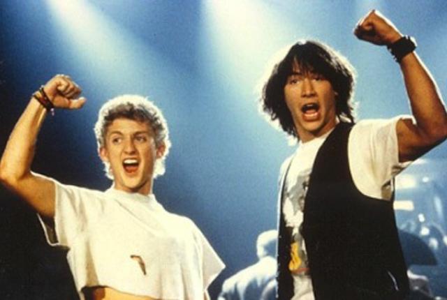 Bill & Ted are back at it again!