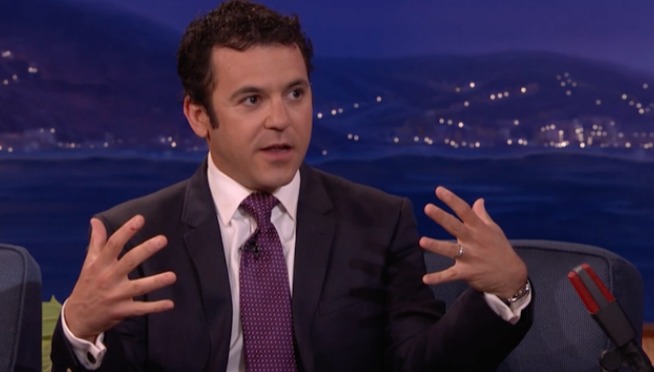 Fred Savage jokingly tries to give away art from his Chicago-area home