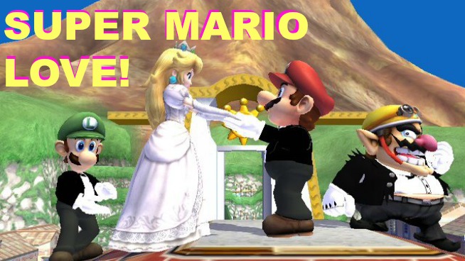 Next level love achieved! Guy proposes to GF with  Super Mario Bros