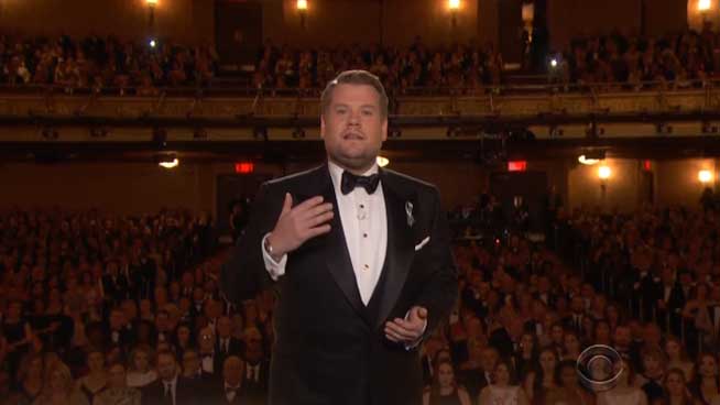 James Corden Sends Orlando Love in Tony Awards Opening