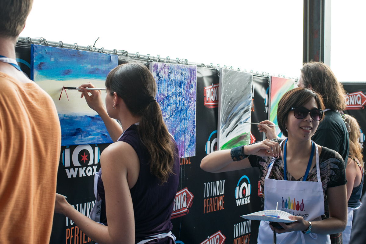 101WKQXperience: Painting with Young The Giant