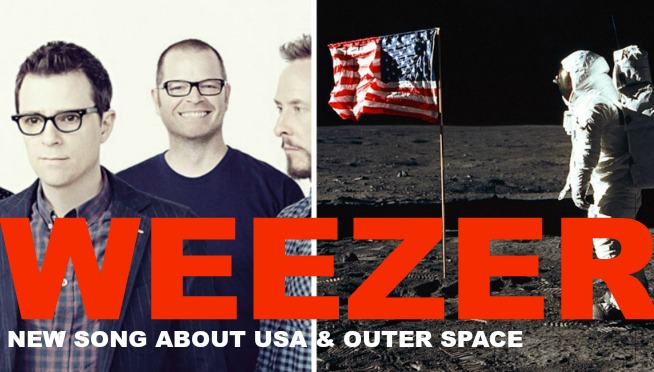 AMERICA CONQUERORS OUTER SPACE: Weezer loves NASA, so they wrote a tribute song