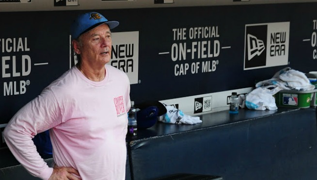 Bill Murray Gives Jake Arrieta a Gift