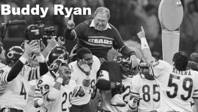 ’85 Bears defensive coach Buddy Ryan passes away