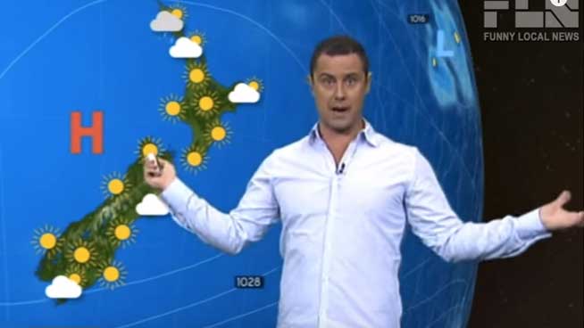 News Anchors Lose it Over a Cloud