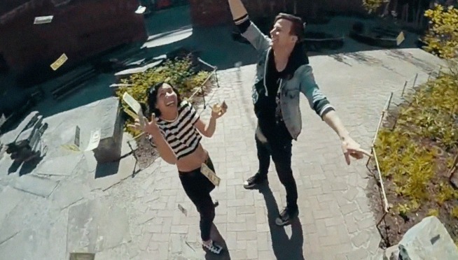 Matt And Kim Make It Rain