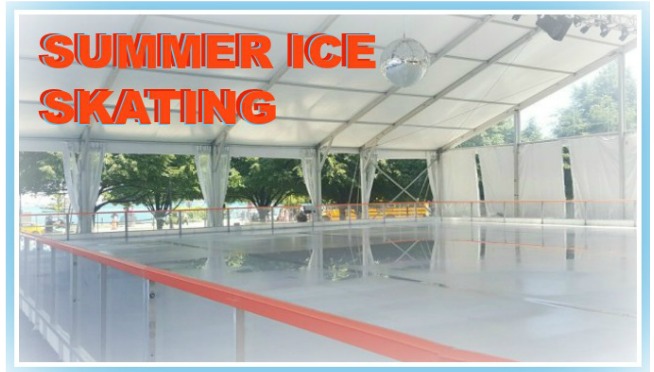 Navy Pier opening a summertime ice skating rink