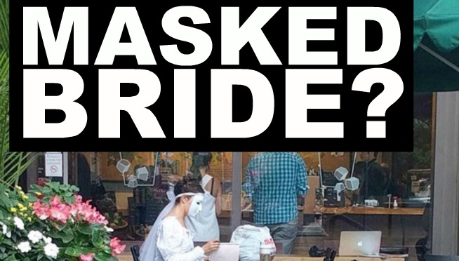 CREEPY: Who is the Masked Bride?!