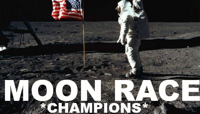 AMERICA: Moon Race Champions FOREVER!
