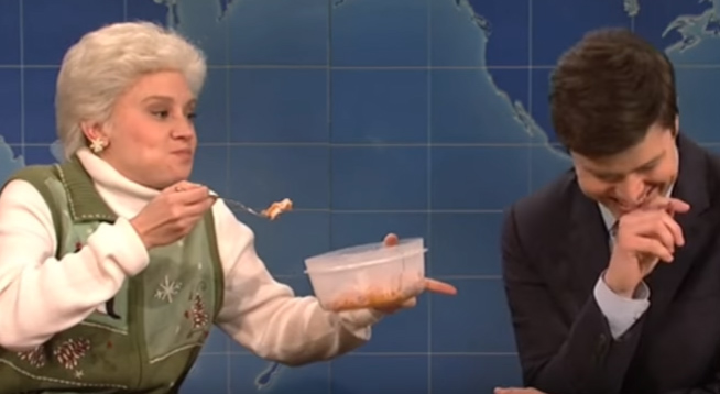 Watch: SNL Cast Members Losing It