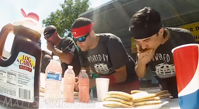 113 Pancakes in 8 Minutes