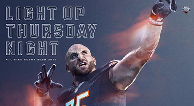 Bears Unveil Color Rush Uniforms