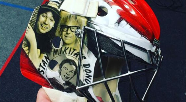 Scott Darling’s New Mask
