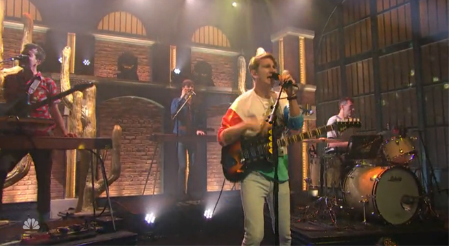 Watch: Glass Animals on Late Night