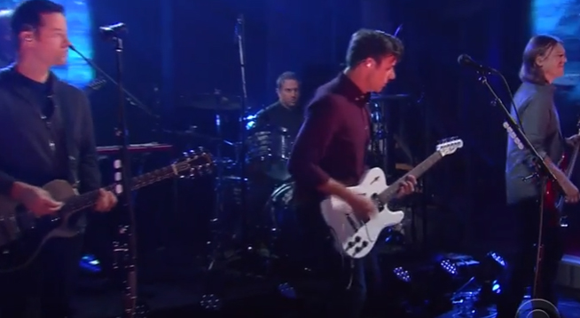 Watch: Jimmy Eat World on Colbert