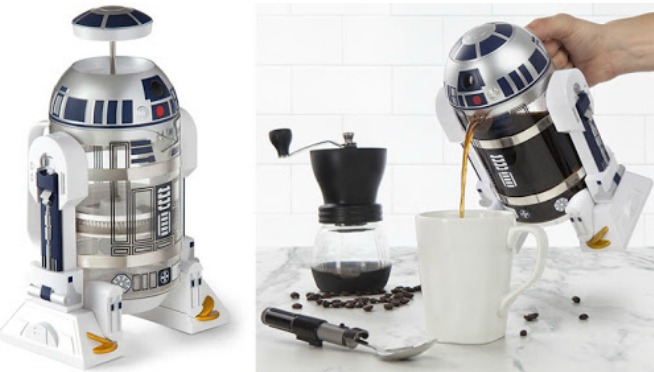 R2-D2 MAKES YOU COFFEE? A DEATH STAR THAT MAKES YOU TOAST?