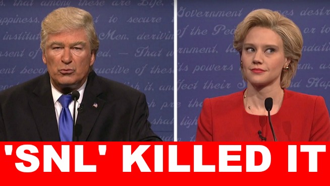 Watch ‘SNL’ kill it with Presidential Debate sketch