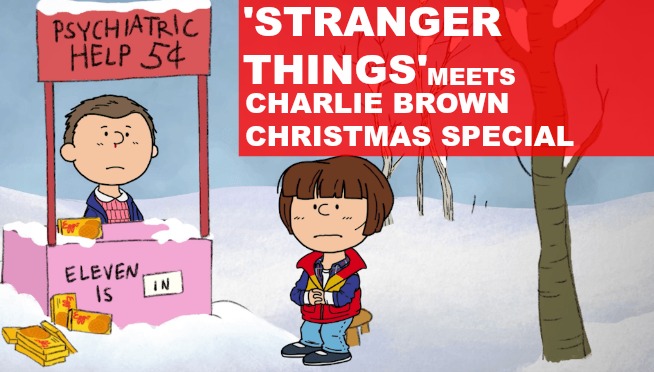 ‘Stranger Things’ meets ‘Charlie Brown’ in a Christmas special