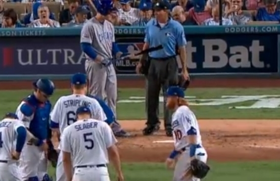 Watch: Rizzo Apologizes to Ump Angel Hernandez