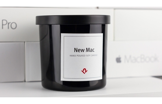 New Mac Scented Candle