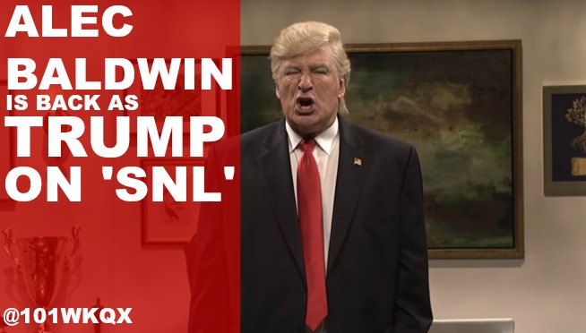 VIDEO: Alec Baldwin is back as Trump on ‘SNL’