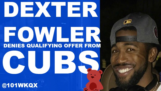 Dexter Fowler denies Cubs qualifying offer, now a free agent