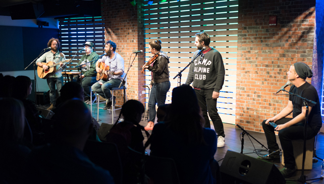 The Strumbellas talking about their recording process