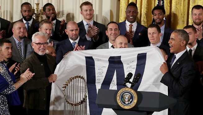 FULL VIDEO: World Series Champ Chicago Cubs visit the White House