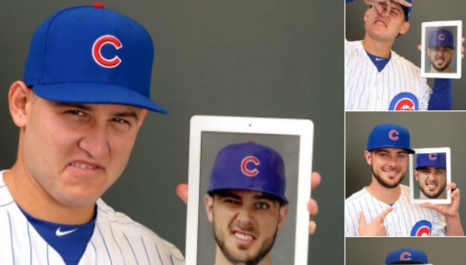 Cubs Photo Day reveals…Trouble in paradise??