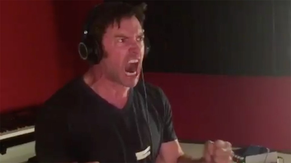 WATCH: Hugh Jackman Goes Nuts Recording Sound Effects For Logan