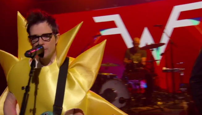 WEEZER ON JIMMY KIMMEL LIVE