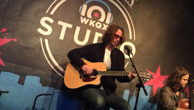 Chris Cornell In Studio 04.24.13