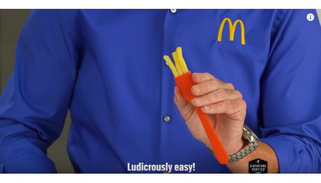 Introducing The Frork, A Fork Made Out Of French Fries