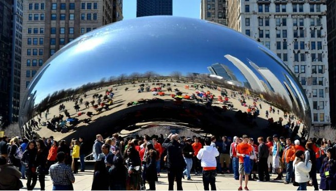 ‘The Bean’ has been vandalized