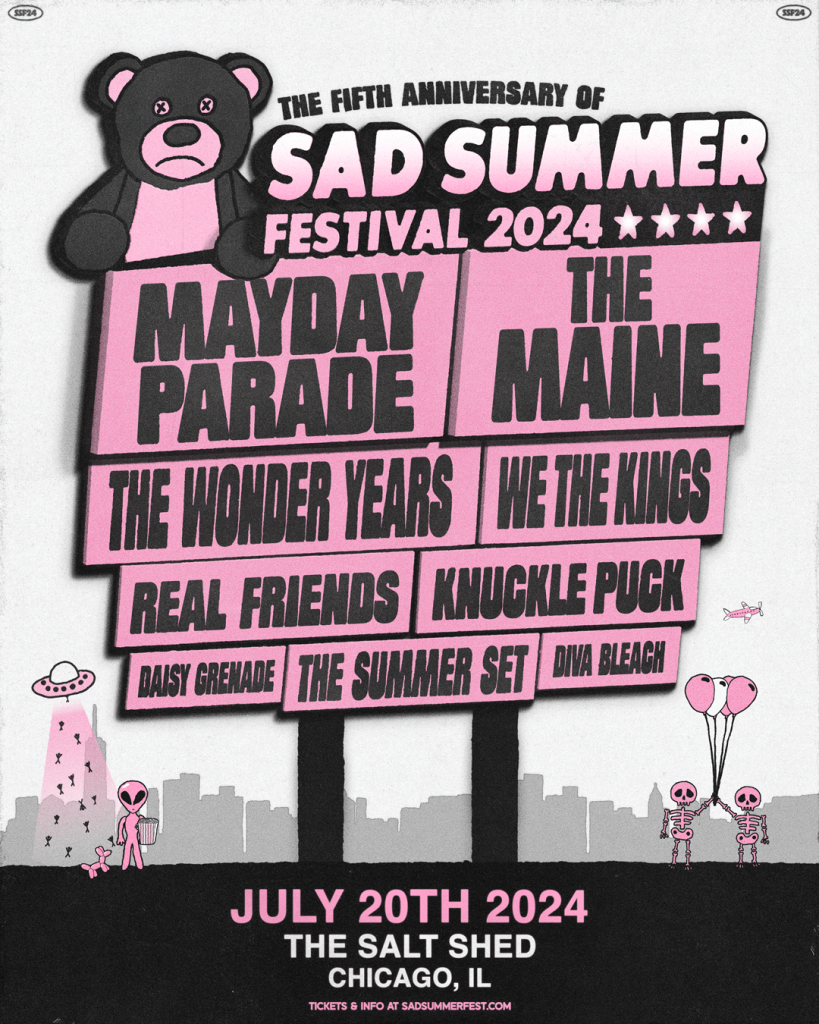 Sad Summer Festival The Salt Shed Q101 101.1 WKQX WKQXFM